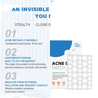 Hydrocolloid Invisible Acne Patch – Premium Fast-Acting Pimple Care